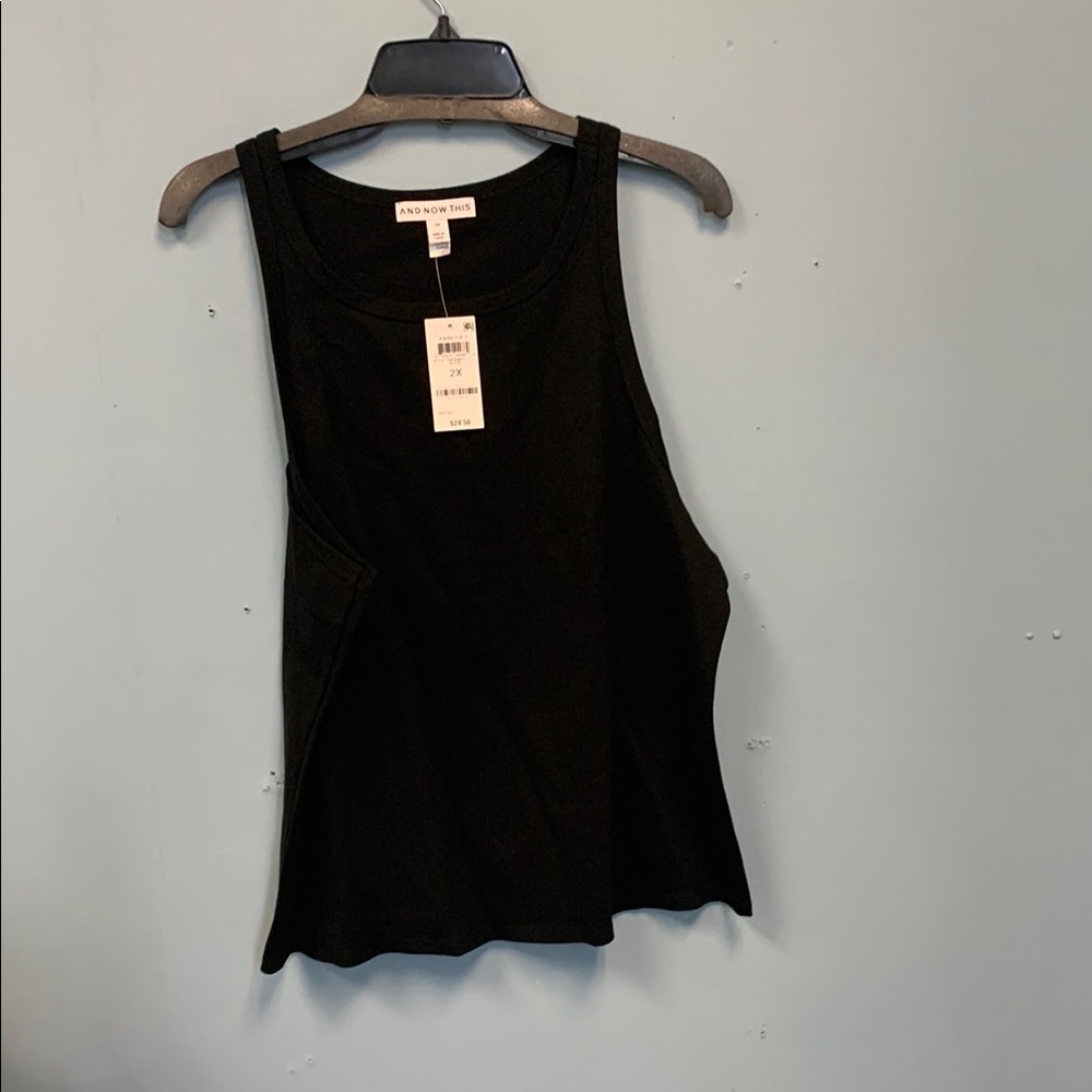 And Now This Women's Black Tank Top